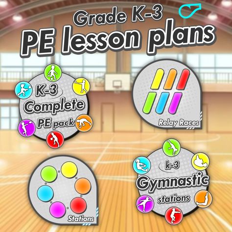 Kindergarten Pe Lesson Plans, Pe Units For Elementary, 2nd Grade Pe Games, Sports Lesson Plans, Pe Lesson Plans, Elementary Physical Education, Elementary Pe, Physical Education Lessons, Pe Activities