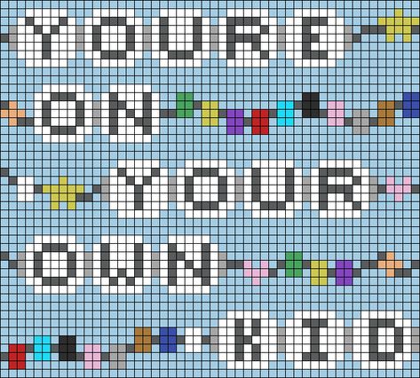 Alpha pattern #169139 Paramore Crochet, Ttpd Crochet, Taylor Swift Perler Beads Pattern, Alpha Patterns Crochet Taylor Swift, Taylor Swift Crochet Tapestry Pattern, Taylor Swift Cross Stitch Pattern Free, Taylor Swift Grid Pattern, Taylor Swift Cross Stitch Pattern, Taylor Swift Perler Beads