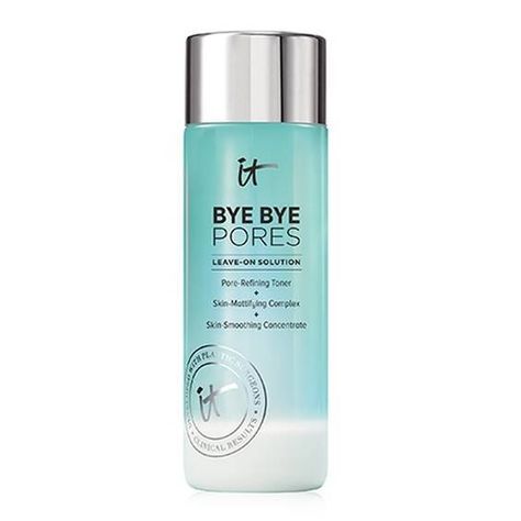 Skin Mattifying Complex + Skin-Smoothing Concentrate It Cosmetics Bye Bye Pores, Normal Skin Care Routine, Best Makeup Primer, Big Pores, Anti Aging Makeup, Pore Minimizer, Best Lotion, Uneven Skin Texture, Rice Protein