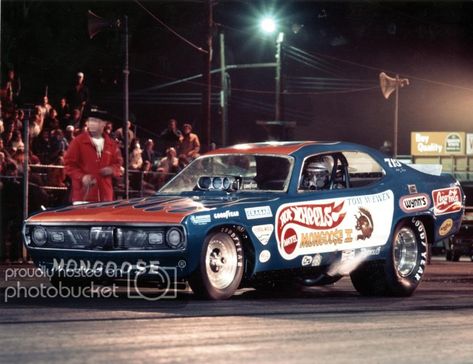 Vintage Drag Racing 50's,60's,70's 30,000+ Photos - Chevelle Tech Snake And Mongoose, Vintage Drag Racing, Funny Car Drag Racing, Nhra Drag Racing, Racing Posters, Drag Racing Cars, Us Cars, Hot Rods Cars, Drag Cars