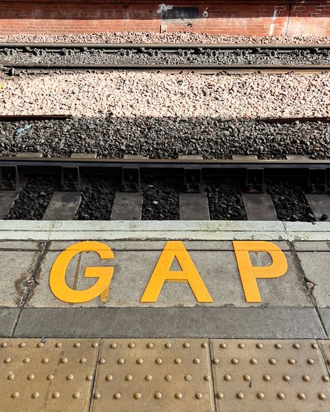 Mind the gap? Or gap the mind? Follow me for more #sundayphilosophy musings 😜 #thirdpassport #newcastle #railwaystation Mind The Gap, July 28, Railway Station, The Gap, Newcastle, Luxury Travel, The Mind, Follow Me, Gap