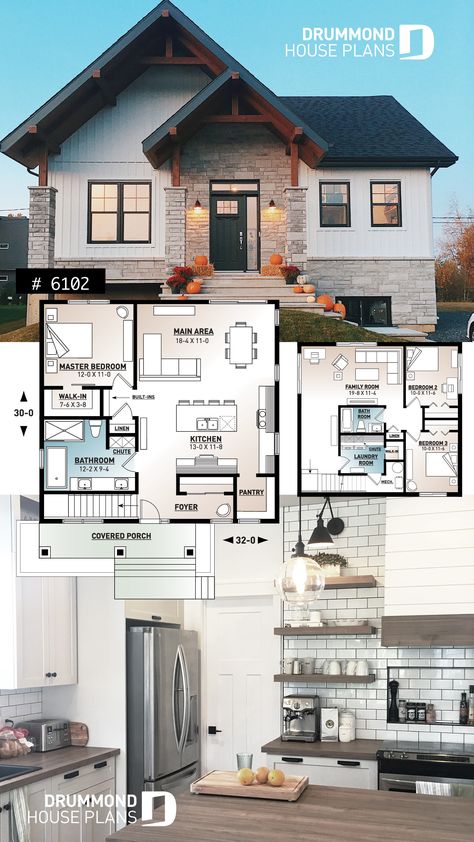 3 Bedroom 2 And A Half Bath House Plans, One Half Story House Plans, Modern Farmhouse Houseplans, Small Cozy House Plans, Small House Plans 2 Floors, 2 Story Floor Plans With Master On Main, Sims4 Farmhouse, Small 2 Story House Plans, 2 Bedroom 2 Bath House Plans