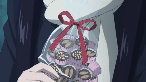 Simple Homemade Valentine’s Day Chocolates for the Loved Ones in Your Life | Itadakimasu Anime! Anime Valentines Day, Home Cafe Ideas, Valentines Day Japan, Cute Baking Ideas, Anime Valentines, Anime Pastries, Dessert Anime, Chocolate San Valentin, Romance 101