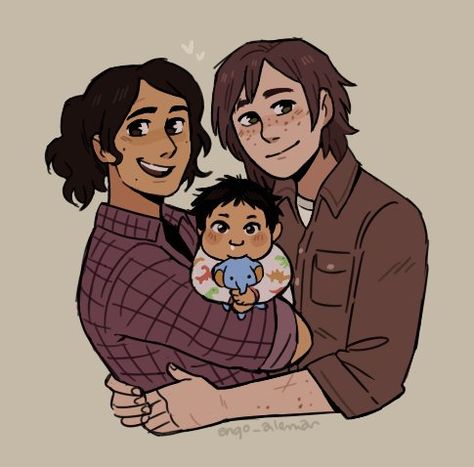 angie 🍂 comms open!! on Twitter: "the williams family #tlou2… " Tlou Art, Ellie Dina, Best Zombie, The Last Of Us2, Lesbian Art, Life Is Strange, Gay Art, Film Serie, Pretty Art