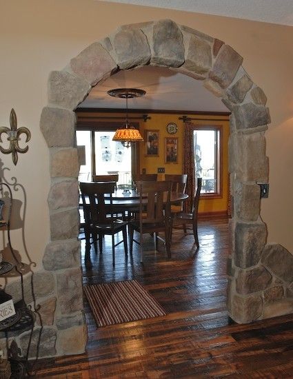 Kitchen Stone Doorway Arches Design, Pictures, Remodel, Decor and Ideas - page 71 Arch Moulding On Wall, Doorway Arches, Arches Design, Bar Remodel, Archways In Homes, Stone Doorway, Archway Decor, Kitchen Stone, Door Moulding