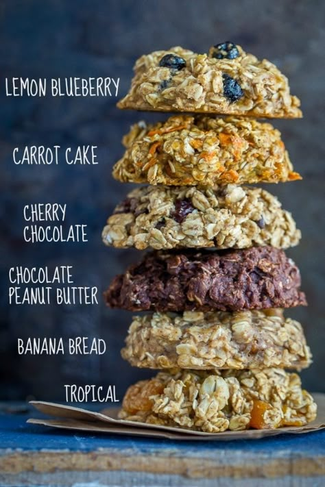 Chocolate Peanut Butter Banana Bread, Healthy Make Ahead Breakfast, Peanut Butter Banana Bread, Breakfast Cookies Healthy, Food Healthy Breakfast, Cookies Healthy, Breakfast Meal Prep, Make Ahead Breakfast, Breakfast Cookies