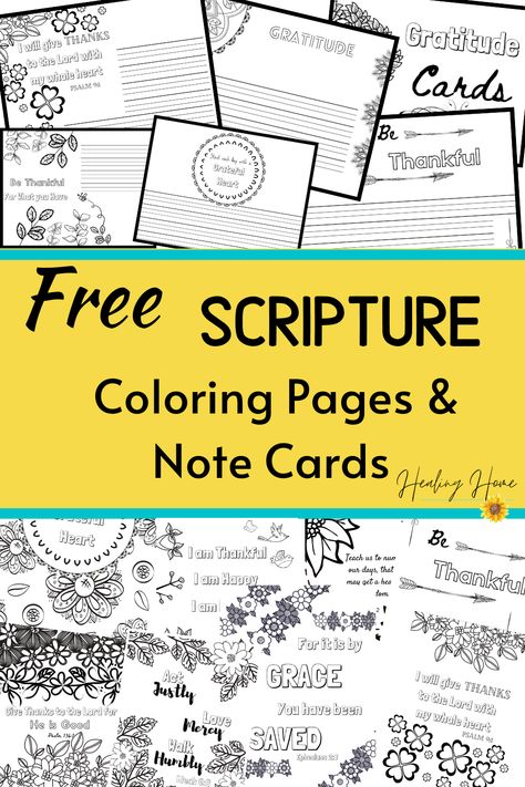 Grab these completely free scripture and note card coloring pages. Sit down with a cup of coffee and relax together with your family as you color together. Scripture Coloring Pages Printables Free, Free Bible Journaling Printables, Scripture Coloring Pages, Free Printable Scripture, Colouring Activities, Coloring Party, Memorizing Scripture, Praying Scripture, Free Scripture Printables