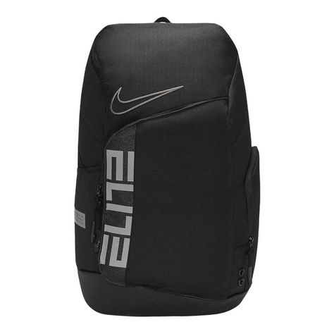 Nike Elite Pro Basketball Backpack BA6164 One Size (Black/Black/Grey, One Size) Nike Elite Bookbag, Nike Elite Bag, Nike Elite Backpack, Elite Backpack, Mochila Nike, Basketball Backpack, Basketball Bag, Nike Backpack, Nike Bags