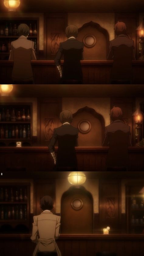 Dazai Osamu Lupin Bar, Buraiha Trio Wallpaper, Dazai Odasaku, Dazai Osamu Anime, Bungou Stray Dogs Chuya, Anime Fanfiction, Dog Icon, Dazai Bungou Stray Dogs, Scenery Background