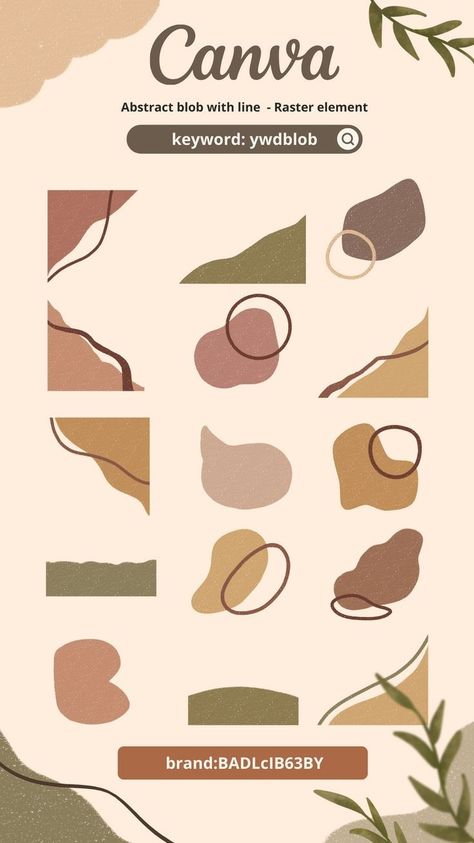 Canva Decoration Element, Elements For Canva, Blobs Drawing, Canva Ideas Design Backgrounds, Canva Textures, Elemen Canva Aesthetic, Canva Keywords Elements Aesthetic, Canva Shapes, Aesthetic Elements Canva