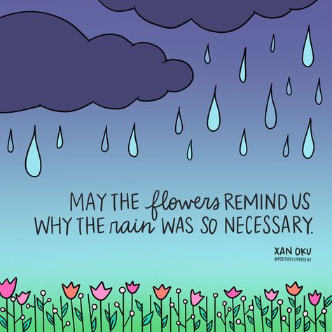 Rainy Day Quotes, Adversity Quotes, Rain Quotes, Spring Quotes, Falling In Love Quotes, Love Anniversary Quotes, Flower Quotes, Romantic Quotes, Quote Aesthetic