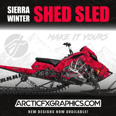 Another addition to our 2024 wraps by @artworkbysierrawinter & @sierrawintersmith!❄️ Are you ready for riding season?🏁 ㅤ #snowmobiling #snowmobile #snowmobilevideos #arcticfx #arcticfxgraphics #snowmobilelife #sledlife #polaris #snowseason #sledwraps #sledwrap Snowmobile, Sled, Make It Yourself, Quick Saves