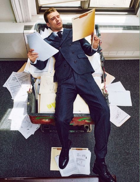 Clement Chabernaud GQ Germany September 2015 Fashion Editorial 006 Business Editorial, Business Models, Office Fashion Editorial, Suit Editorial, Office Editorial, Office Worker, Business Men, Elevator Fashion Editorial, Office Editorial Photography