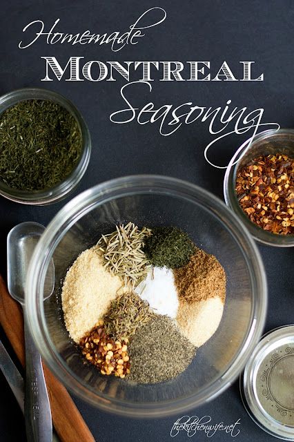 Homemade-Montreal-Seasoning Montreal Seasoning Recipe, Make Ahead Freezer Meals, Condiment Recipes, Inexpensive Meals, Homemade Spices, Homemade Seasonings, Pantry Staples, Spice Recipes, Pasta Salad Recipes