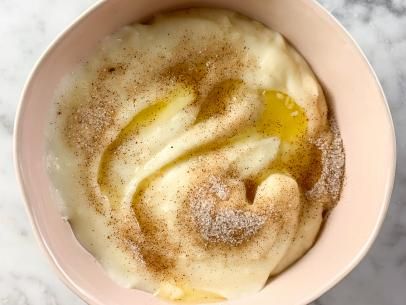 Norwegian Pudding Recipe | Erin Jeanne McDowell | Food Network Erin Jeanne Mcdowell, Kids Baking Championship, Brownie Pudding, Baking With Kids, Pudding Recipe, Pudding Recipes, Cream And Sugar, Salted Butter, Food Network