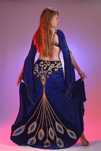 Yulia | Yulia Ju'llery | Flickr Peacock Skirt, Peacock Costume, Bellydance Costume, Belly Dance Dress, Belly Dance Outfit, Peacock Dress, Dance Inspiration, Dance Stuff, Belly Dance Costume