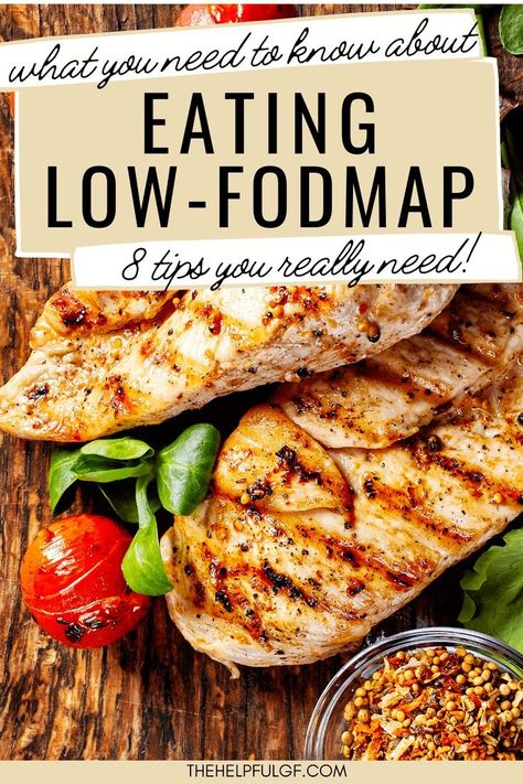 Do you have celiac disease but struggle with symptoms despite following a gluten free diet? Some evidence shows a low fodmap diet may help-- here are the tips you need for following a low fodmap meal plan for individuals with celiac disease. These tips break down the low fodmap diet for beginners. Low Formal Diet, Low Fodmap Pantry Staples, Low Fodmap Fast Food Options, Lowfod Map Meal Plan, Low Fodmap Diet For Beginners, Low Fodmap Meal Prep, Fodmap Diet For Beginners, Low Fodmap Meal Plan, Fodmap List