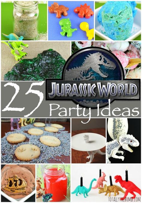 25 Roaring Jurassic World Party Ideas Jurrasic World Birthday Party Games, Lego Jurassic World Birthday Party, Jurrasic World Birthday Party Ideas Diy, Jurassic World Birthday Party Games, Jurrasic World Birthday Party Ideas, Jurassic World Birthday Party Ideas, Jurassic Park Party Ideas, Jurassic World Party Ideas, Fête Jurassic Park