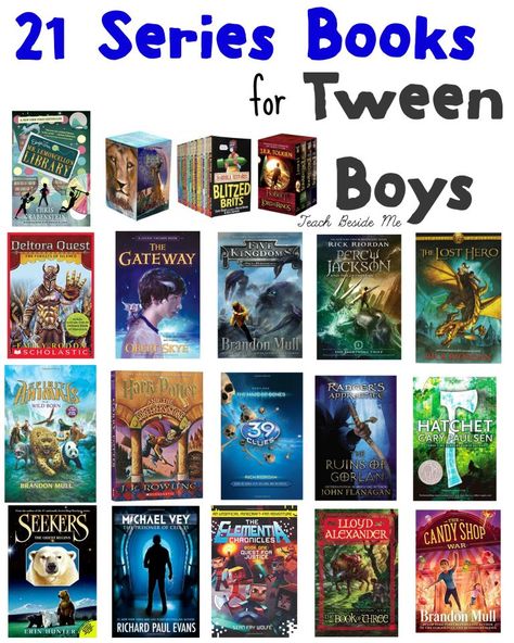 Best Books for Tween Girls – Teach Beside Me Boys Books, Genre Posters, Funny Books, Middle School Books, Library Reading, Books Series, Secondary Ela, Series Books, Reading Library