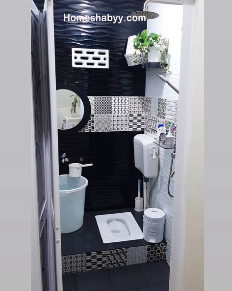 6 Desain Terbaru Kamar Mandi Minimalis Dengan Kloset Jongkok yang Menyehatkan ~ Homeshabby.com : Design Home Plans, Home Decorating and Interior Design Modern Bathroom Designs, Toilet And Bathroom Design, Small Bathroom Remodel Designs, Eclectic Bathroom, Bathroom Redesign, Bathroom Design Decor, Bathroom Remodel Designs, Minimalist House Design, Toilet Design