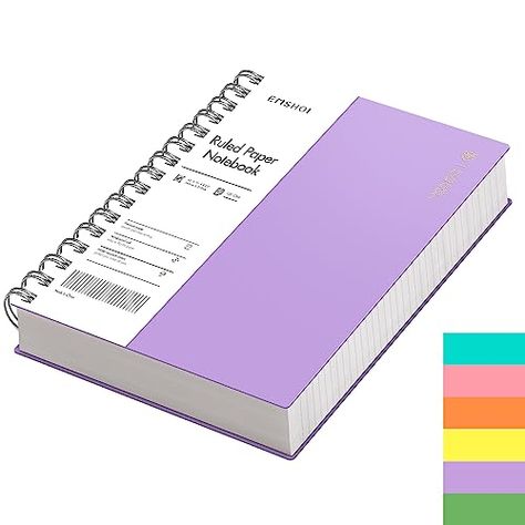 Back To School Supplies Aesthetic, Supplies For College, Purple Notes, Purple Notebook, Cherry Products, Daily Planner Book, Small Binder, Art School Supplies, Pretty School Supplies