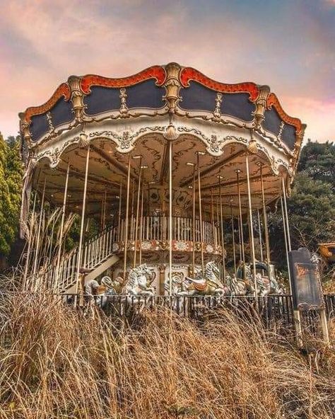 Urban Decay Photography, Halloween Live Wallpaper, Creepy Old Houses, Abandoned Theme Parks, Derelict Places, Abandoned Amusement Park, Abandoned Amusement Parks, Front Yard Garden Design, Abandoned Mansions