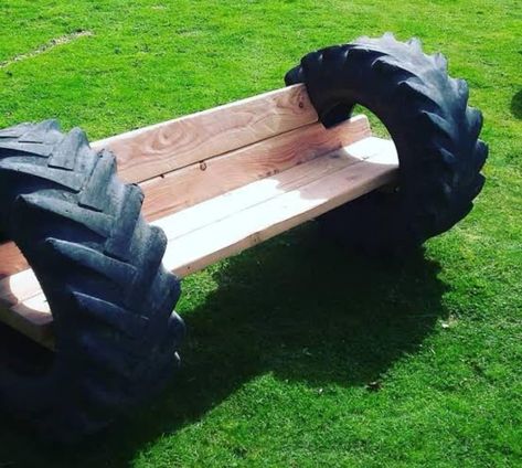 Kursi Ban, Reuse Old Tires, Tire Furniture, Tire Garden, Kids Backyard Playground, Tire Art, Wood Patio Furniture, Recycled Garden, House Gate Design