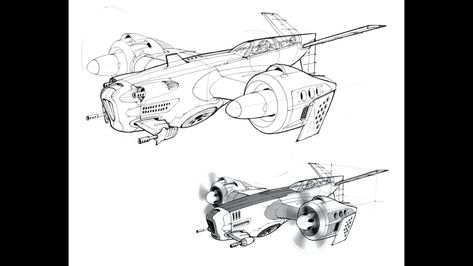 Airplane Sketch, Scott Robertson, Space Ship Concept Art, Spaceship Art, Spaceship Concept, Industrial Design Sketch, Spaceship Design, Concept Ships, Dieselpunk