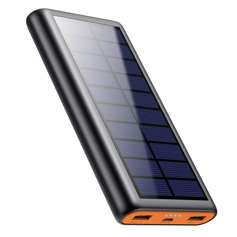 Solar Powered Phone Charger, Pack For Camping, Solar Charger Portable, Solar Power Bank, Solar Charger, Solar Charging, Support Telephone, External Battery, Solar Battery