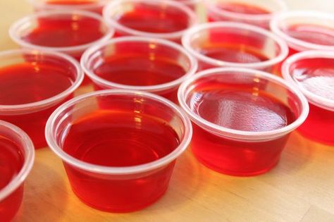 Jello Shots Recipe - Food.com - 294532 Fireball Jello Shots, Rum Jello Shots, Easy Jello Shots, Cafe Frappe, Making Jello Shots, Jello Shooters, Jello Shots Vodka, Christmas Jello Shots, How To Make Jello