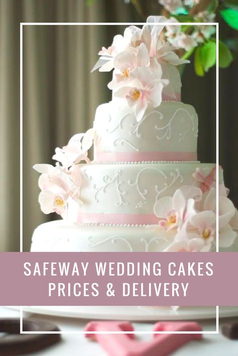 Safeway wedding cakes - prices & delivery options #weddingcake #beautifulweddingcakes Safeway Cakes, Birch Tree Wedding, Wedding Hall Decorations, Wedding Cake Prices, Creative Wedding Cakes, Cheap Wedding Flowers, Custom Birthday Cakes, Cake Pricing, Wedding Photo Gallery