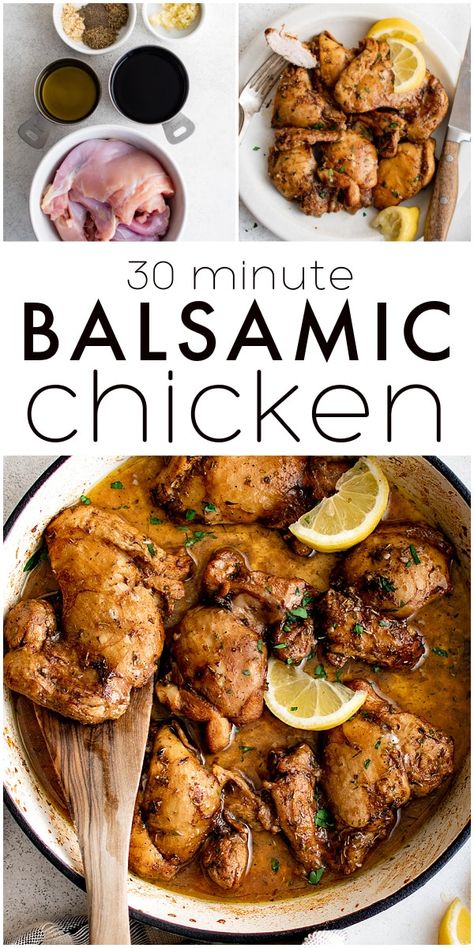 Balsamic Chicken Balsamic Chicken Recipe, Different Chicken Recipes, Herb Marinade, Chicken Lombardy Recipes, Balsamic Chicken Recipes, Best Healthy Dinner Recipes, Meat Eater, Recipe Using Chicken, Chicken Tenderloin Recipes