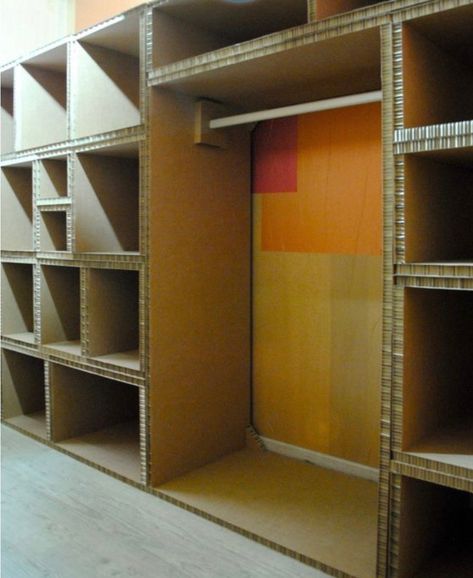 Cardboard Furniture Design, Cardboard Organizer, Carton Diy, Cardboard Storage, Kraf Kertas, Desain Pantry, Cardboard Crafts Diy, Diy Storage Boxes, Diy Cardboard Furniture