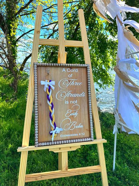 Unity Braid, Candle Ceremony, Unity Candle Ceremony, Renewing Vows, Country Winter, Cord Of Three Strands, Renewal Ceremony, Vow Renewal Ceremony, Marriage Prayer