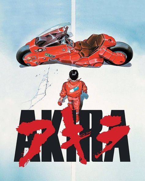 Akira Anime Movie, 2001 Movie Poster, Akira Poster, Akira Anime, Katsuhiro Otomo, 강아지 그림, 90s Anime, Manga Covers, 영감을 주는 캐릭터