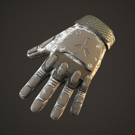 cool glove!! Armored Gloves Design, Scifi Gloves Concept, Combat Gloves Anime, Superhero Gloves Design, Gauntlet Sci Fi, Sci Fi Gauntlets, Sci Fi Gloves, Cyberpunk Gloves, Armored Gloves