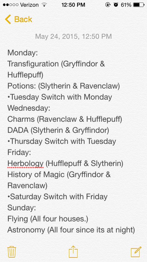 Hogwarts Schedule, Hogwarts Is Here, Hogwarts Script, Hp Houses, Marauders Dr, Ravenclaw Pride, Harry Potter Classroom, Hogwarts Dr, Journal Stuff