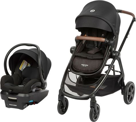 Maxi Cosi Zelia Max 5-in-1 Modular Travel System, Bassalt Black

The larger seat gives your growing child more comfort and bumper bar swings to the side for easy access Maxi Cosi Zelia, Travel Systems For Baby, Car Seat And Stroller, Travel System Stroller, Infant Car Seat, Maxi Cosi, Baby Stroller, Small Baby, Travel System