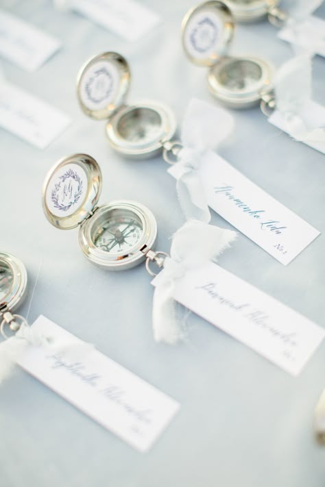 Compass Wedding, Nautical Wedding Favors, Destination Wedding Favors, Paros Island, Sea Wedding, Beautiful Beach Wedding, Wedding Favors Fall, Travel Theme Wedding, Wedding Favors Cheap