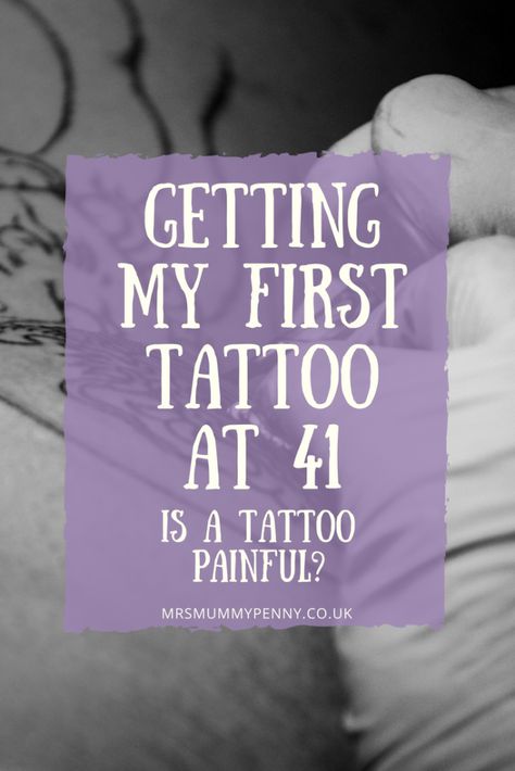 Getting my First Tattoo at Aged 41 - Is a Tattoo Painful? Before 40, Hypnotherapy, Back Tattoos, First Tattoo, A Tattoo, Fitness Beauty, Tattoo On, The List, Personal Development