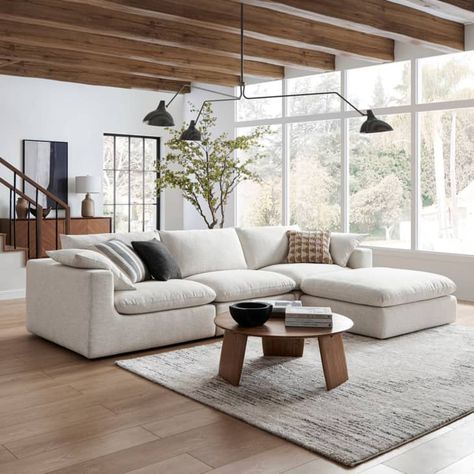 10 Best Castlery Sofas and Couches | Apartment Therapy Small Sectional Sofa, Sofa With Ottoman, Cool Couches, Living Room Scandinavian, Scandinavian Living, Sofa Colors, L Shaped Sofa, Sofa Shop, Best Sofa