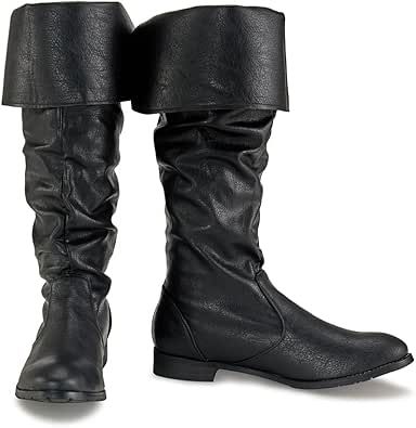 Medieval Male, Male Boots, Medieval Boots, Pirate Boots, Medieval Clothes, Gothic Boots, Three Musketeers, Boots Flat, Medieval Fashion