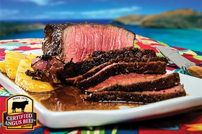 Pineapple Teriyaki London Broil: Taste the difference. There's Angus. Then there's the Certified Angus Beef ® brand. Summer Roast, Steak Salads, London Broil Marinade, London Broil Recipe, Beef Kabob Recipes, Pineapple Teriyaki, London Broil Recipes, Roast Beef Dinner, Steak And Onions