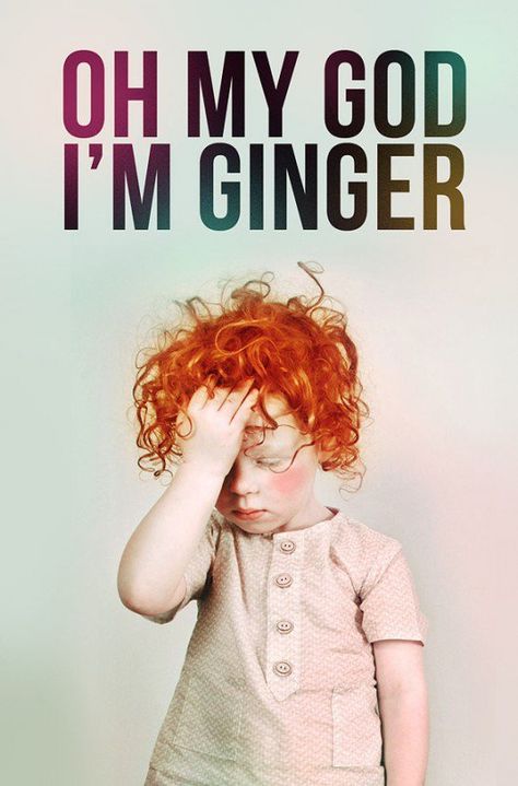 I pinned this for my ginger friend who got me hooked on Pinterest. You know who you are! Ginger Kids, What I Like About You, Red Heads, Red Head, My God, 인물 사진, New People, I Smile, Bones Funny