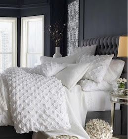 Love the white Luxurious Bed, Bed Linens, Gray Bedroom, Dreamy Bedrooms, Decoration Inspiration, White Bedding, Beautiful Bedrooms, Dream Bedroom, My New Room