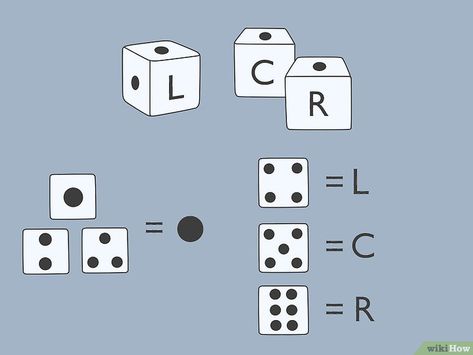 Left Right Dice Game, Left Center Right Dice Game With Money, Lrc Dice Game Diy, How To Play Left Right Center Dice Game, Left Right Center Game Rules, Left Right Center Game With Money, Left Right Center Game With Candy, Left Right Center Christmas Game, Left Right Center Game