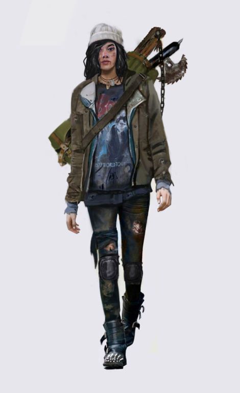 https://kotaku.com/ellies-bad-day-1843380955?utm_campaign=Kotaku Post Apocalyptic Female Character, Fantasy Survival, Apocalypse Halloween, Apocalypse Party, Zombies Apocalypse Art, Post Apocalyptic Outfit, Zombie Survivor, Apocalypse Outfit, Apocalypse Fashion