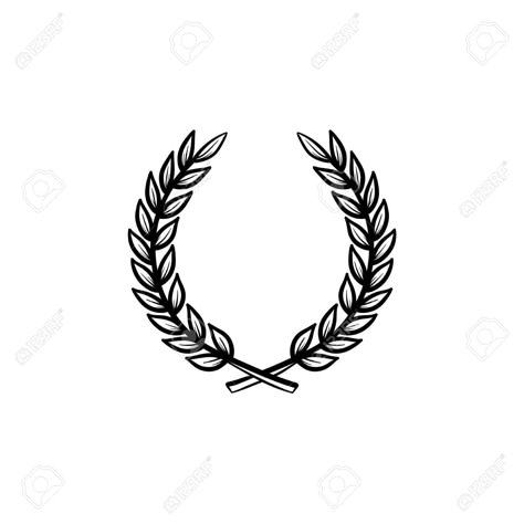 Laurel Wreath Tattoo, Sleeve Tattoos For Guys, Lion Art Tattoo, Wreath Tattoo, Wreath Vector, Hand Icon, Traditional Tattoo Flowers, Armband Tattoo Design, Cool Chest Tattoos