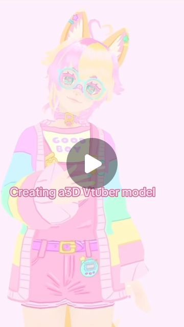 Heres how i made my 3d vtuber with Vroid studio. kawaii kawaiiaesthetic cutecore cutecore🎀🦴🍮🐾 cutecore🍮🐇🎀🎧 cutecore🐾🦴🎀🍮 rainbowcore #kidcore decora decorakei decorafashion fairykei kawaiifashion harajukufashion puppyboy dogboy fairykeifashion yumekawaii kawaiicore" Avatar Making, Vrchat Avatar, Vroid Studio, Make Avatar, Kawaii Aesthetic, Kid Core, Pastel Art, 3d Animation, Avatar