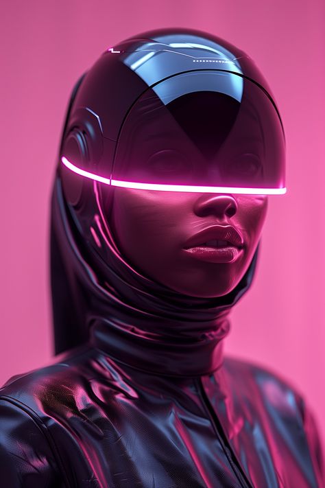 Imagination showcase curated by ThetaCursed, License: CC BY-NC 4.0 Neon Helmet, Home Screen Wallpaper Hd, Futuristic Cyberpunk, Futurism Art, Screen Wallpaper Hd, Alternate Worlds, What Is An Artist, Cyberpunk Girl, Cyberpunk Aesthetic